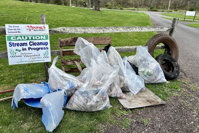 2024 Stream Clean-up in East Rockhill